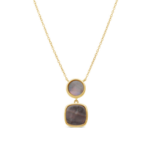 Load image into Gallery viewer, GOLDEN SUN COIN NECKLACE (14K-GOLD-PLATED)