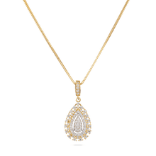 Load image into Gallery viewer, GOLDEN SUN COIN NECKLACE (14K-GOLD-PLATED)