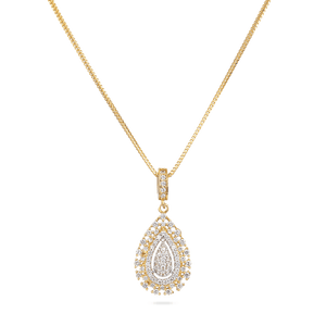 GOLDEN SUN COIN NECKLACE (14K-GOLD-PLATED)