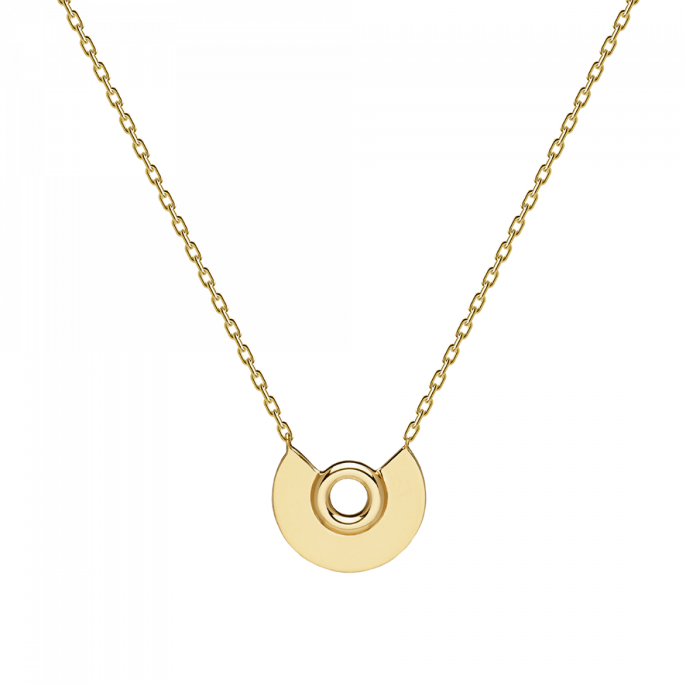 Necklace woman in gold plated or silver 